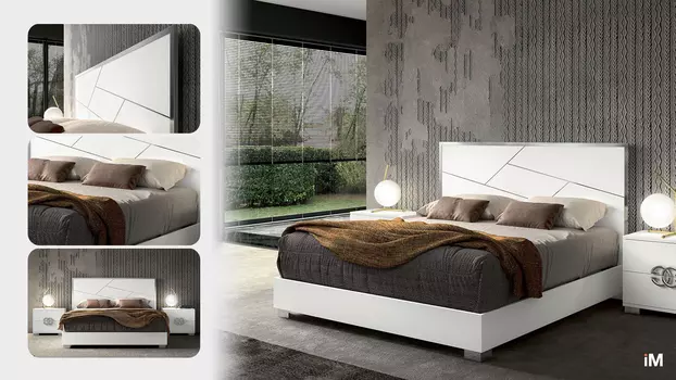 Кровать Dafne 180x200, белый