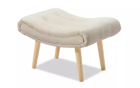 Оттоманка iModern Dolce Vita, кремовый/натуральный