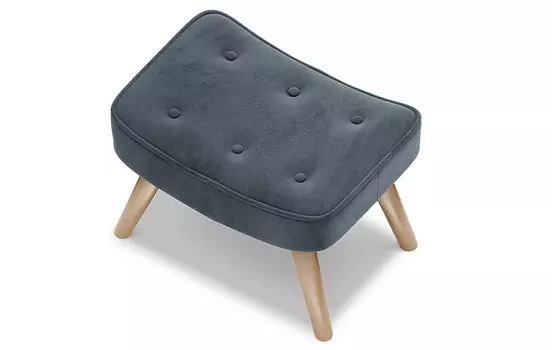 Оттоманка iModern Hygge Classic, графит/натуральный