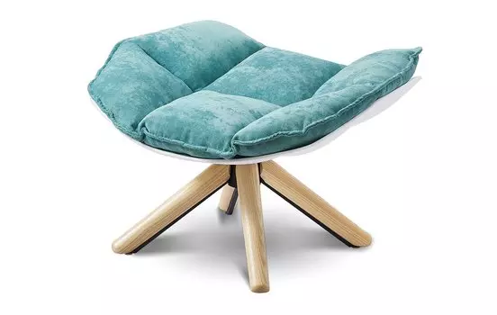 Оттоманка iModern в стиле Husk, бирюзовый