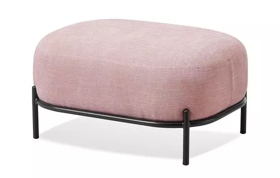 Пуф Angelina, розовая пудра