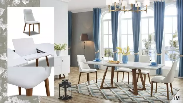 Стол iModern Avalon + 4 стула Aurora