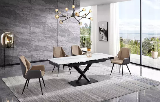 Стол iModern Cesar + 4 стула Matilda