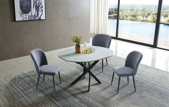 Стол iModern Charly + 3 стула Alexa