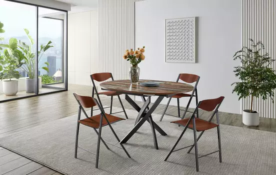 Стол iModern Charly + 4 стула Sid