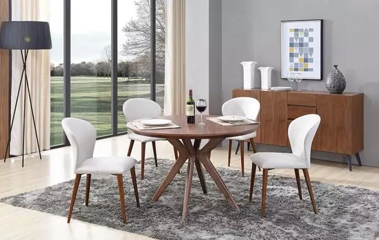 Стол Clark + 4 стула June