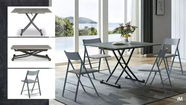 Стол iModern Clayton I + 4 стула Party