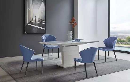 Стол iModern Demi + 4 стула Isolda
