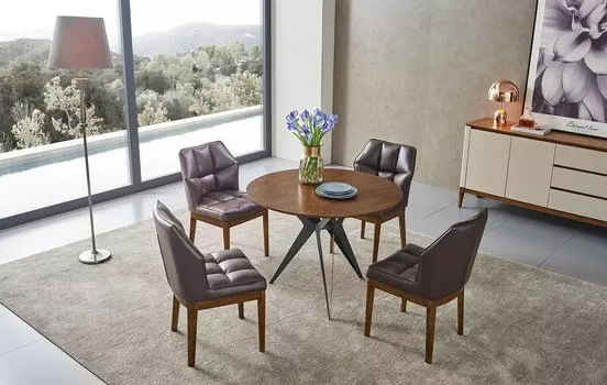 Стол Eliza Standart (100) + 4 стула Alfred