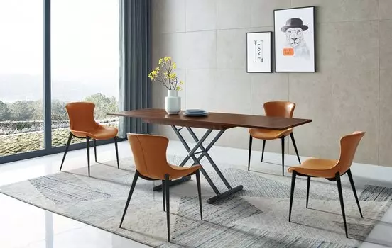 Стол iModern Elliot + 4 стула Hank