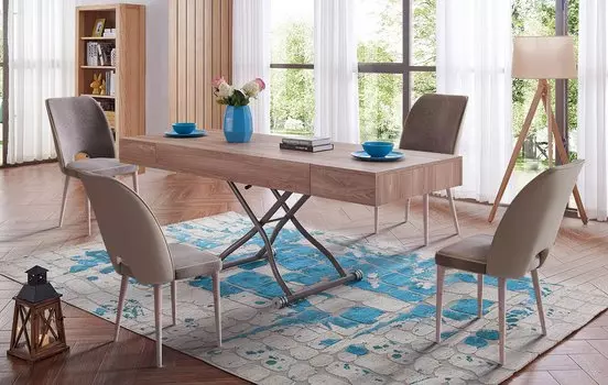 Стол iModern Francis + 4 стула Kelly