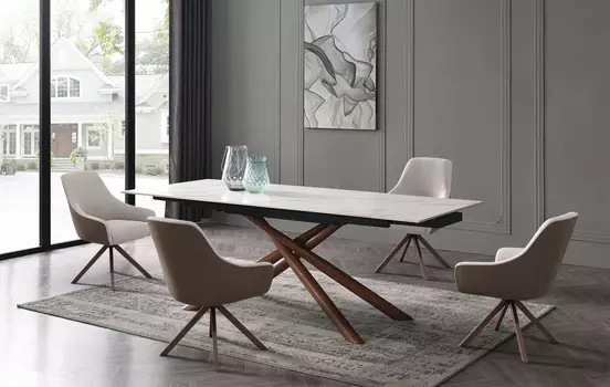 Стол iModern Ravenna + 4 стула Emma