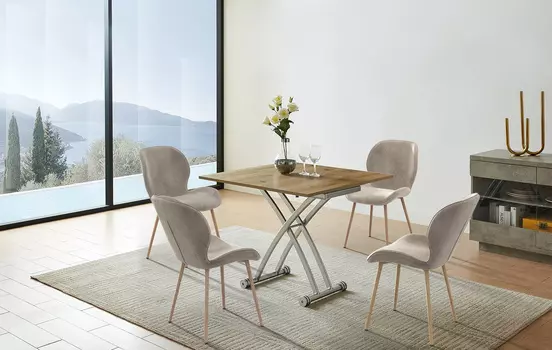 Стол iModern Jordan + 4 стула Frank