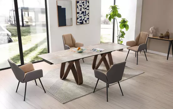 Стол iModern Lido + 4 стула Matilda