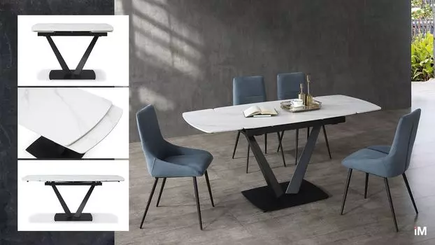 Стол iModern Livorno + 4 стула Zoe