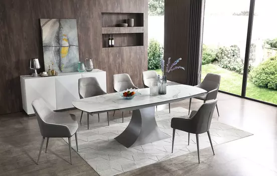 Стол iModern Palermo + 4 стула Romeo