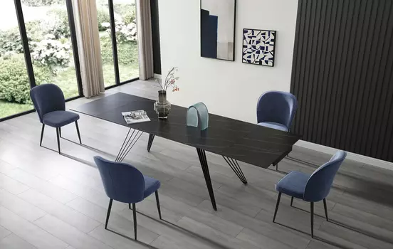 Стол iModern Parma + 4 стула Alexa