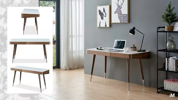 Стол письменный iModern Newton (140), орех