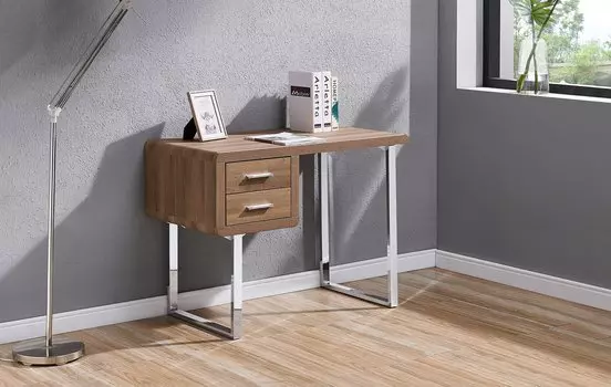 Стол письменный iModern Poesy, орех/хром