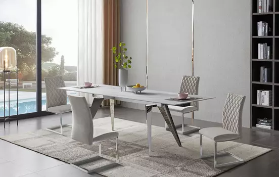 Стол iModern Ramses + 4 стула Gordon