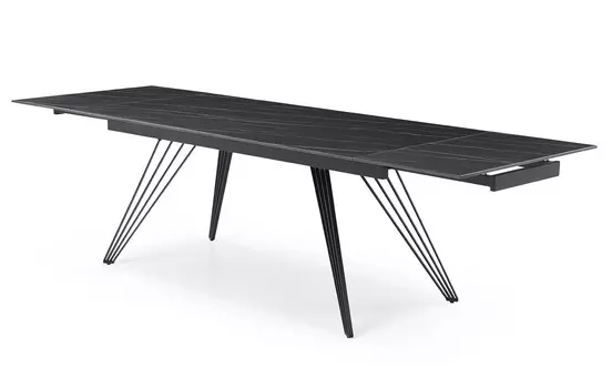 Стол раскладной iModern Parma 180-280, черная керамика