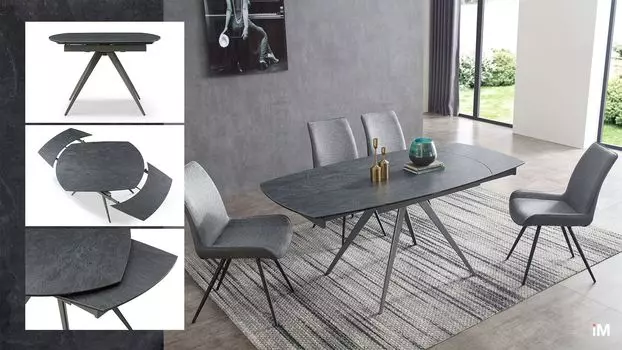 Стол iModern Sicilia + 4 стула Celia