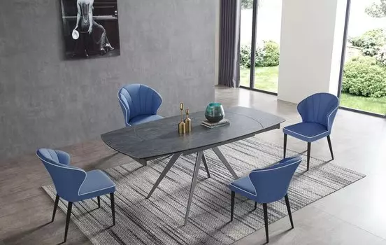 Стол iModern Sicilia + 4 стула Isolda