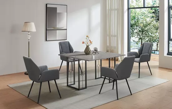 Стол iModern Toledo + 4 стула Matilda
