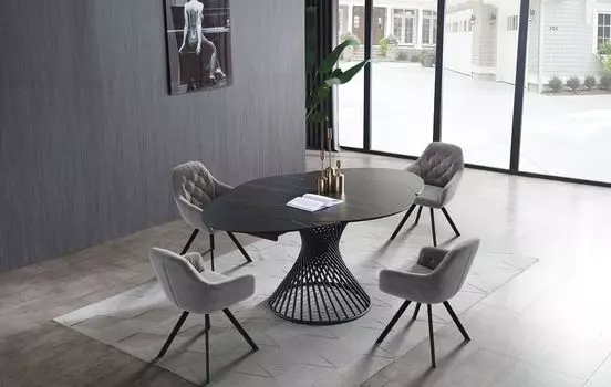 Стол iModern Tornado + 4 стула Glenn