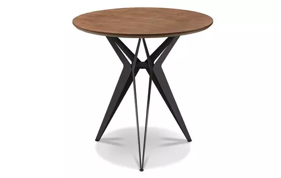 Стол журнальный iModern Elegance (60), орех/черный