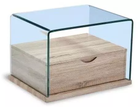 Столик приставной Stanley, светлое дерево