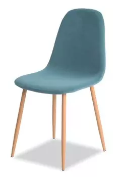Стул Alister, бирюзовый/дерево