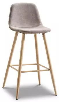 Стул барный Jackson Bar, бежевый/дерево
