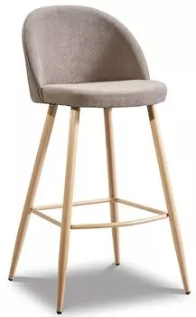 Стул барный Shelly Bar, темно-бежевый