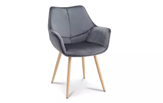 Стул iModern Ursula, темно-серый/дерево