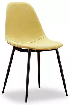 Стул Jackson, желтый/черный