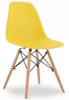 Стул Patrick (в стиле Eames), желтый