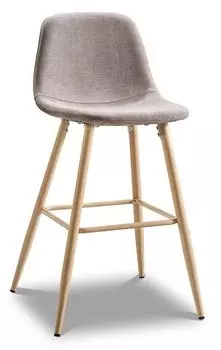 Стул полубарный Jack (60), бежевый/дерево