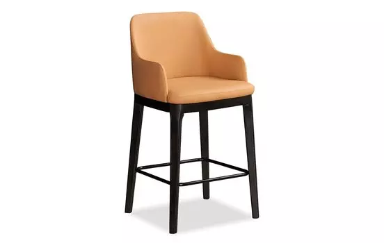 Стул полубарный Joseph, персиковый