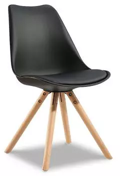 Стул Spirit, черный/бук