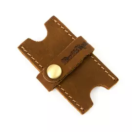 Мотовило для наушников Poshete натуральная кожа