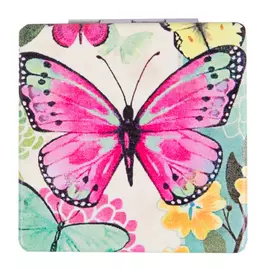 Зеркало искусственная кожа