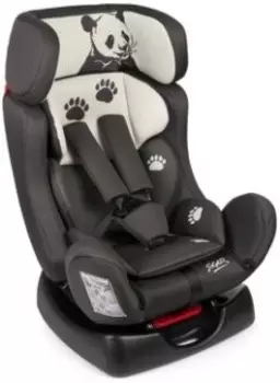 Автокресло Siger Диона серо-бежевый, панда (KRES3600)