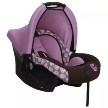 Автокресло Siger KIDS PLANET Luna, розовые совы (KRES2560)