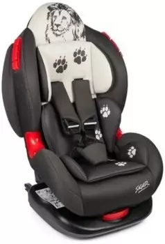 Автокресло Siger Кокон ISOFIX серо-бежевый, лев (KRES3596)