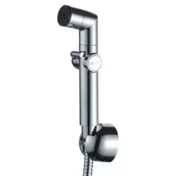 Аксессуар для биде Lemark LM8093C Лейка гигиеническая в комплекте шланг 1.5 м., крепление к стене