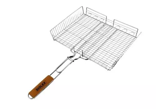 Аксессуар для грилей DIOLEX DX-G0002 глубокая 31x24см Решетка гриль