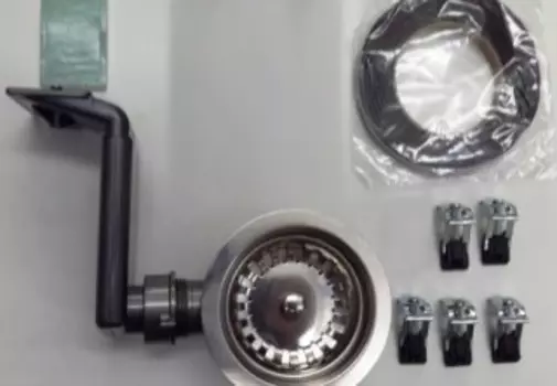 Аксессуар для кухонных моек Franke Better Вентиль 3.5"5 крепление, уплотнитель, перелив (112.0006.351)