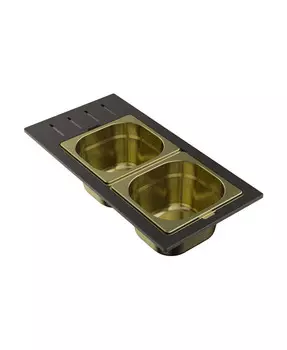 Аксессуар для кухонных моек Omoikiri DC-02-2-LG светлое золото (4999077) Контейнер