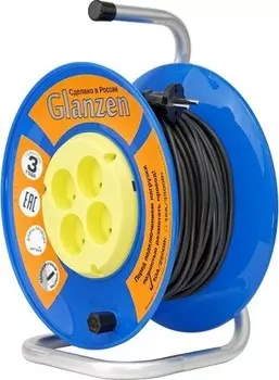 Аксессуар для садовой техники Glanzen EB-20-014 (на катушке, б/з, 4роз. 20м)